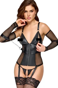 Cottelli Collection Bondage Cottelli Bondage Captivating Basque