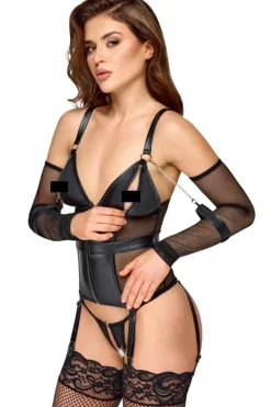 Cottelli Collection Bondage Cottelli Bondage Captivating Basque