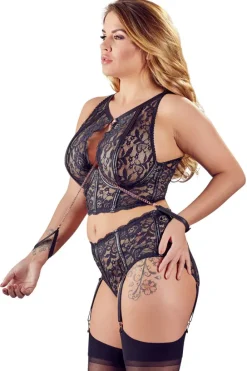 Cottelli Collection Bondage Cottelli Bondage Captivating Moments Set (85D/L, 90E/XL, 95D/2XL, 95E/2XL)