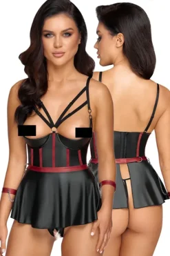 Cottelli Collection Bondage Cottelli Bondage Longline Set