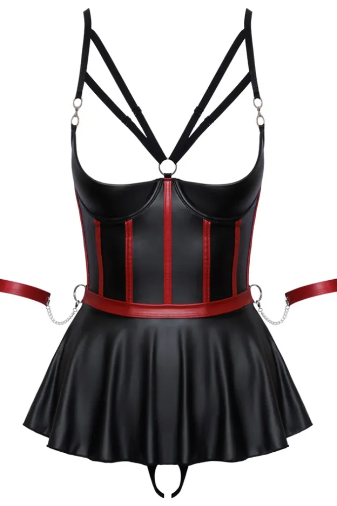 Cottelli Collection Bondage Cottelli Bondage Longline Set