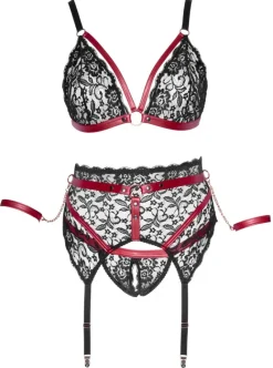 Cottelli Collection Bondage Cottelli Bondage Plus Size Suspender Set