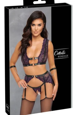 Cottelli Collection Bondage Cottelli Bondage Purple Set
