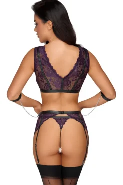 Cottelli Collection Bondage Cottelli Bondage Purple Set