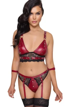 Cottelli Collection Bondage Cottelli Bondage Red Set