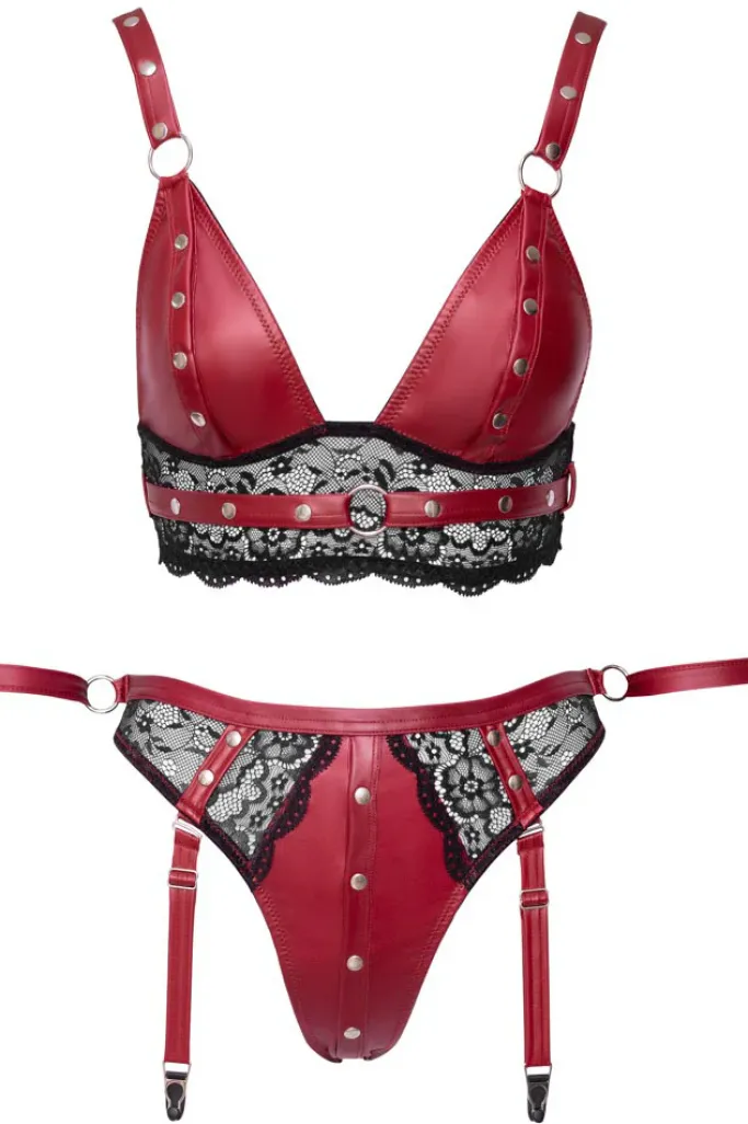 Cottelli Collection Bondage Cottelli Bondage Red Set