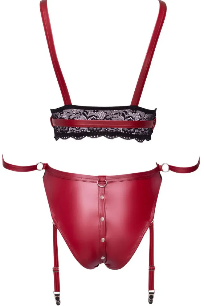 Cottelli Collection Bondage Cottelli Bondage Red Set