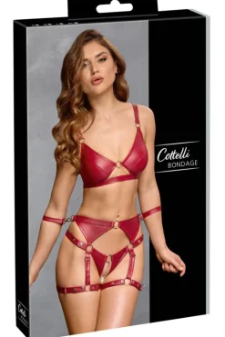 Cottelli Collection Bondage Cottelli Bondage Red Set (L. XL)