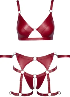 Cottelli Collection Bondage Cottelli Bondage Red Set (L. XL)