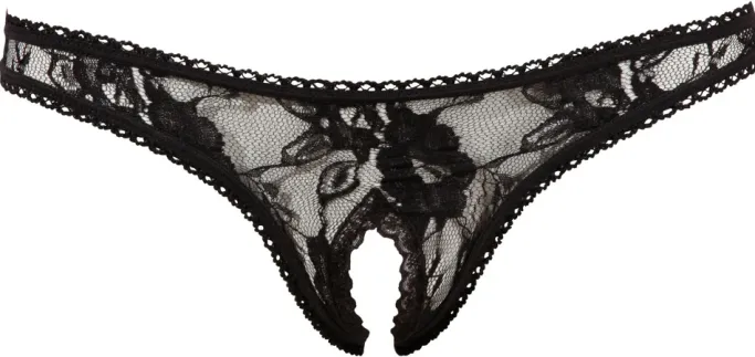 Cottelli Collection Open Crotch String