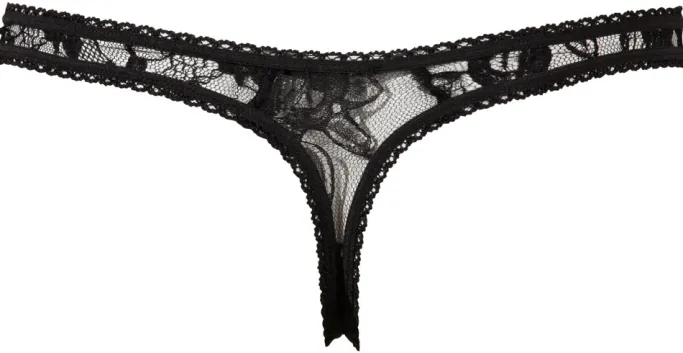 Cottelli Collection Open Crotch String