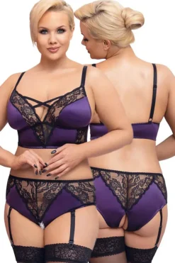 Cottelli Collection Cottelli Curves Purple Set