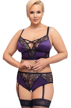 Cottelli Collection Cottelli Curves Purple Set