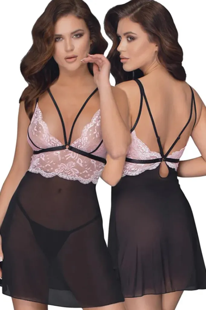 Cottelli Collection Cottelli Lingerie Babydoll Set