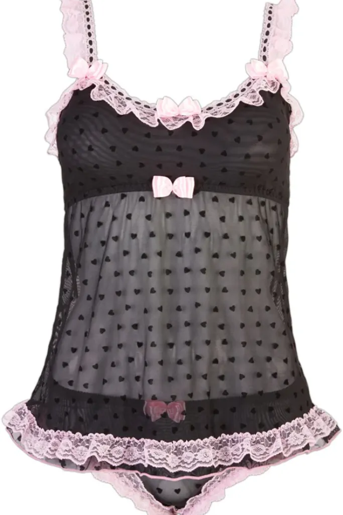 Cottelli Collection Cottelli Lingerie Babydoll and Panties (M)