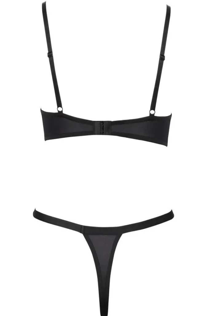 Cottelli Collection Cottelli Lingerie Black Bra Set