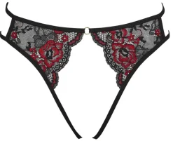 Cottelli Collection Cottelli Lingerie Black Red Briefs
