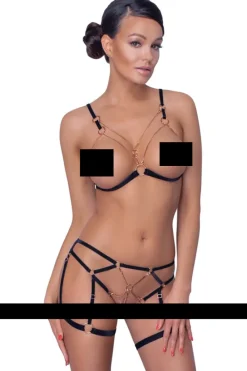 Cottelli Collection Cottelli Lingerie Bondage Style Set