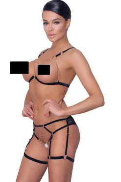 Cottelli Collection Cottelli Lingerie Bondage Style Set