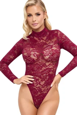 Cottelli Collection Cottelli Lingerie Bordeaux Body