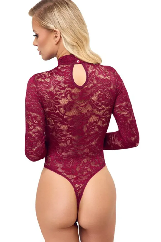 Cottelli Collection Cottelli Lingerie Bordeaux Body