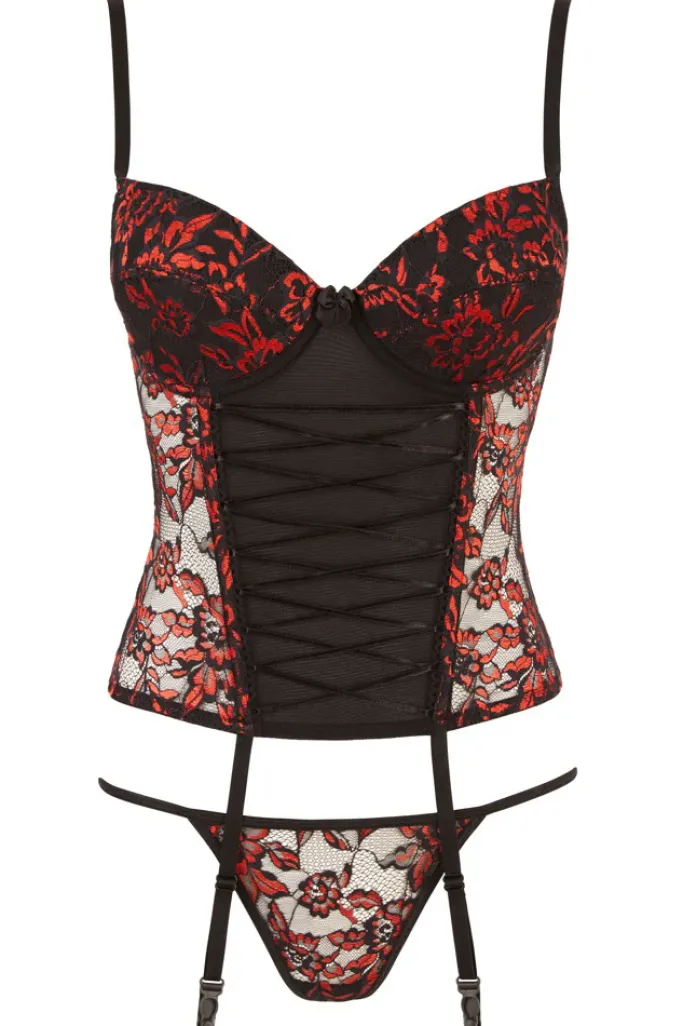 Cottelli Collection Cottelli Lingerie Corsage Set