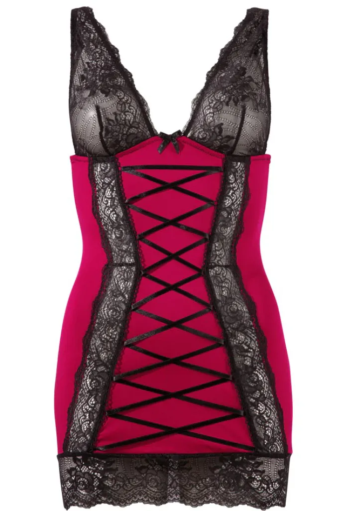 Cottelli Collection Cottelli Lingerie Dress Red