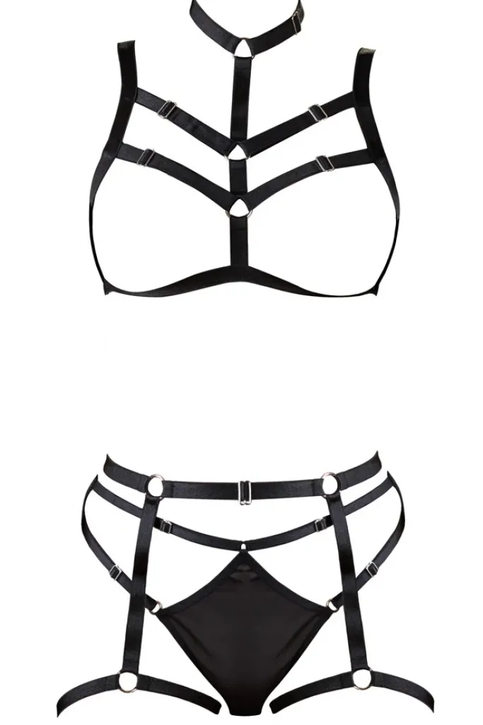 Cottelli Collection Cottelli Lingerie Harness Set