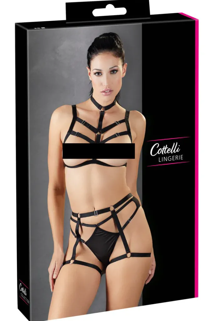 Cottelli Collection Cottelli Lingerie Harness Set