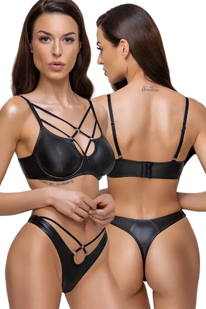 Cottelli Collection Cottelli Lingerie Matte Set