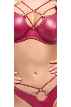 Cottelli Collection Cottelli Lingerie Red Bra Set