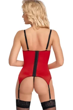 Cottelli Collection Cottelli Lingerie Red Cami Suspender