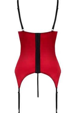 Cottelli Collection Cottelli Lingerie Red Cami Suspender