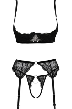 Cottelli Collection Cottelli Lingerie Shelf Bra Set