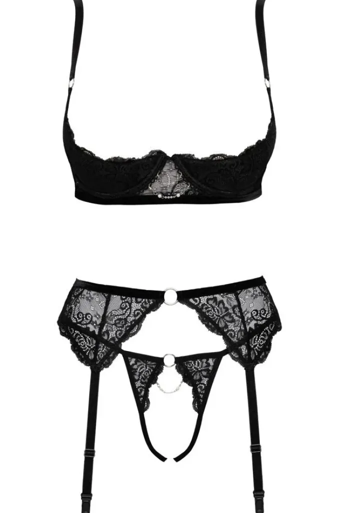Cottelli Collection Cottelli Lingerie Shelf Bra Set