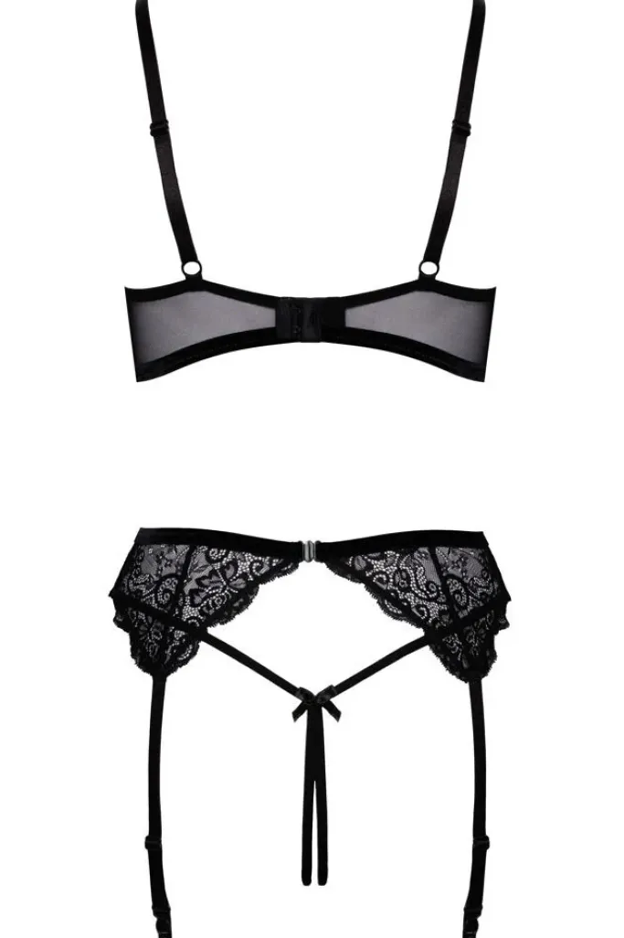 Cottelli Collection Cottelli Lingerie Shelf Bra Set