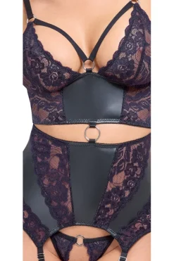 Cottelli Collection Cottelli Lingerie Sophisticated Basque Set