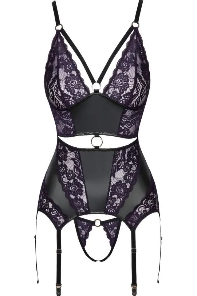 Cottelli Collection Cottelli Lingerie Sophisticated Basque Set