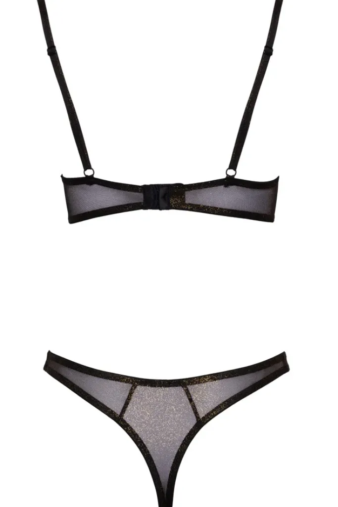 Cottelli Collection Cottelli Lingerie Transparent Set