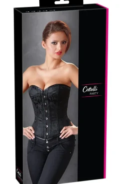 Cottelli Collection Cottelli Party Black Brocade Corset
