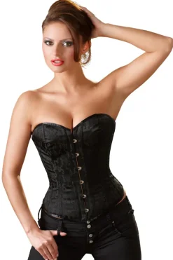 Cottelli Collection Cottelli Party Black Brocade Corset