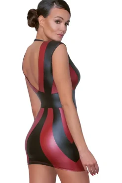 Cottelli Collection Cottelli Party Black Red Dress