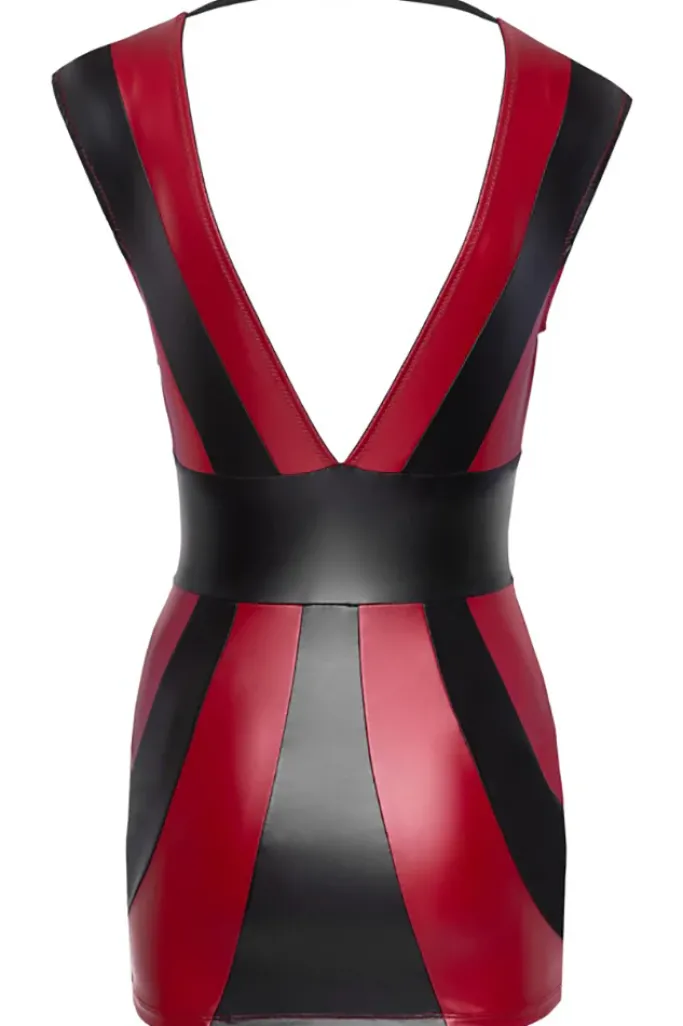 Cottelli Collection Cottelli Party Black Red Dress