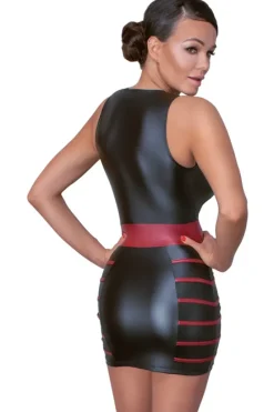 Cottelli Collection Cottelli Party Black Red Dress