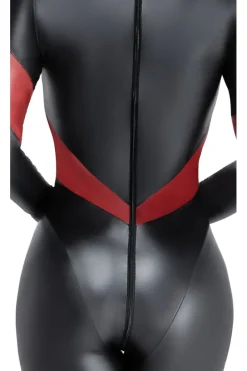 Cottelli Collection Cottelli Party Black Red Jumpsuit