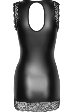 Cottelli Collection Cottelli Party Black Wetlook Dress