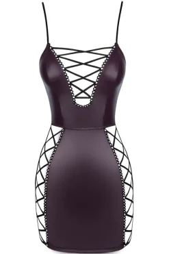 Cottelli Collection Cottelli Party Dark Purple Dress