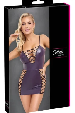 Cottelli Collection Cottelli Party Dark Purple Dress
