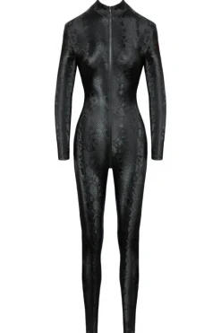 Cottelli Collection Cottelli Party Snakeskin Look Jumpsuit