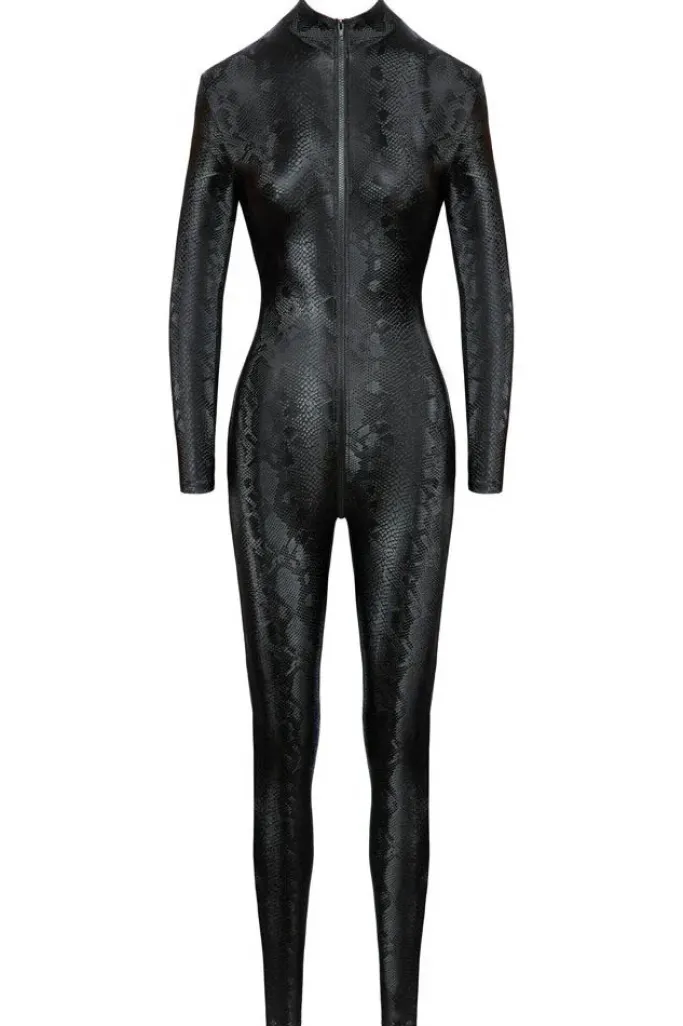 Cottelli Collection Cottelli Party Snakeskin Look Jumpsuit